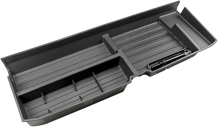 AutoQi For 2020-2025 Toyota Highlander Trunk Hidden Storage Box, SUV Insert Cargo Rear Hatch Organizer, Extra Space fits Highlander Under Cargo Floor Storage Bins Accessories