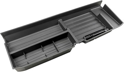 AutoQi For 2020-2025 Toyota Highlander Trunk Hidden Storage Box, SUV Insert Cargo Rear Hatch Organizer, Extra Space fits Highlander Under Cargo Floor Storage Bins Accessories