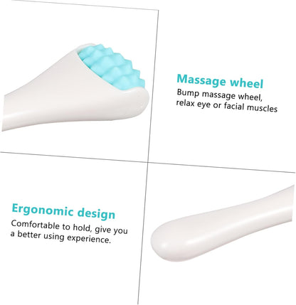 FRCOLOR 1 Pc Facial Atrezzi Facial Massager Tools Massager For Facial Skin Beauty Massage Tool Eye Cream Import Silica Gel