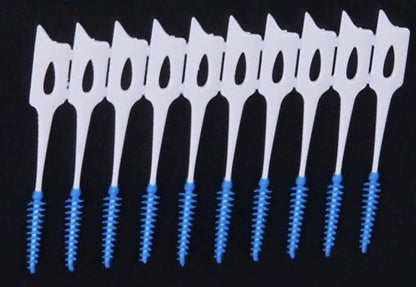 Oral Care - Stuzzicadenti per la cura dentale, 80 pezzi