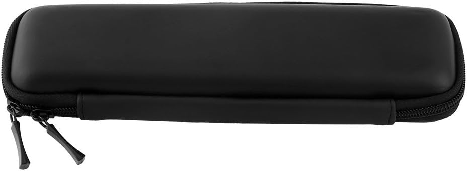 1 Piece Portable Electronic Cigarette Bag with Pen and Pencil Case in Elegant Black EVA Shell Design, a Holder for Stationery Case