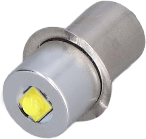 Lampadina per Torcia Lampadina di Ricambio per Torcia Lampadina a Led in Lega di Alluminio Lampadina Ad Alta luminosità Luce Bianca 4.5V 3W Lampadina di Ricambio per Torcia a