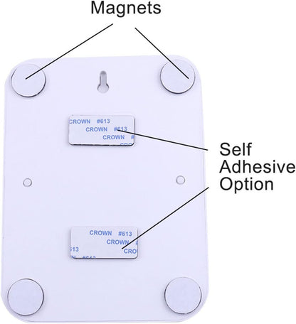 Wmzjnljy 1pc Pet Feeding Reminder, Magnetic Dog Feeding Reminder Sticker 3 Times a Day for Your Puppy Dog Cat(M08-1)
