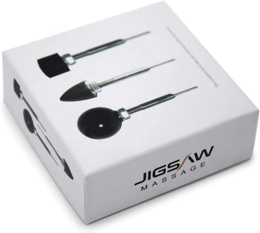 Jigsaw Massage Pro Pack Adaptor Set, 3 Piece Set, Personal Massage Tool