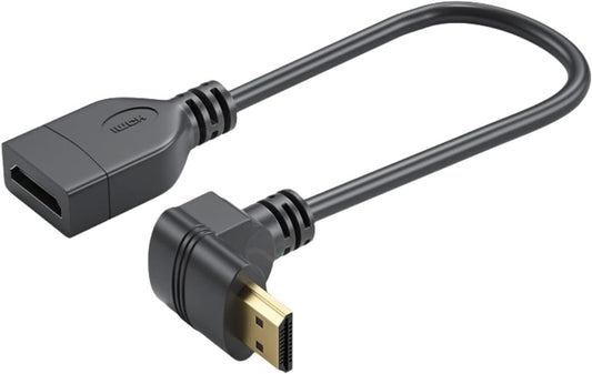 ljhnba HDTV Male to Female Cable HDTV Extender Supports 4K30HZ60Hz 2160p for Seamlessly Video Streaming Wide Compatibility