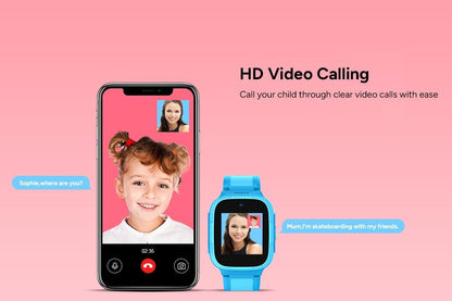 Kogan Kids 4G GPS Smart Watch with Video Calling (Blue) - KAKID4GWTBA