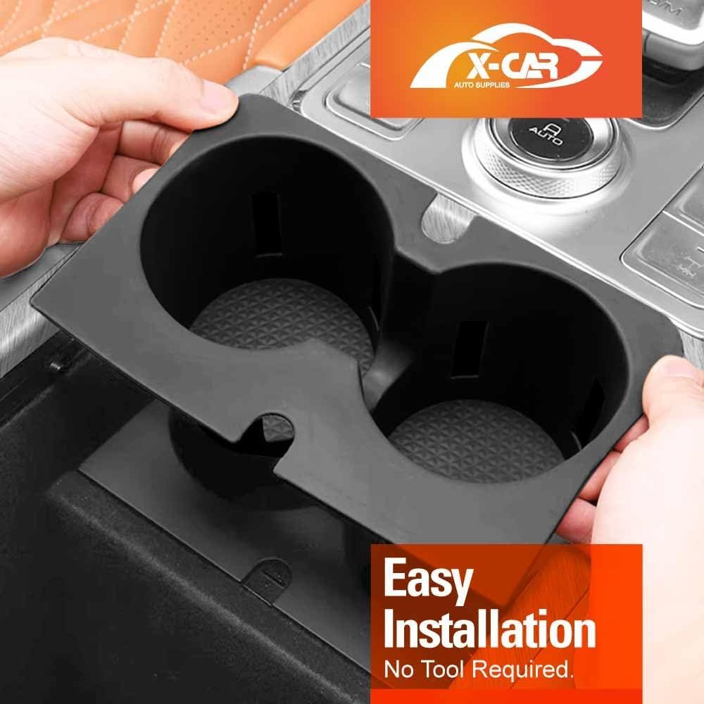 X-CAR Centre Console Rubber Cup Holder Insert for GWM Tank 500 Tank500 2024-2025 Interior Accessories