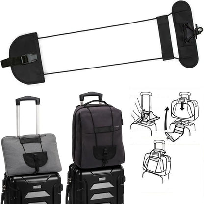 Travel Luggage Suitcase Adjustable Tape Belt Add A Bag Strap Carry On