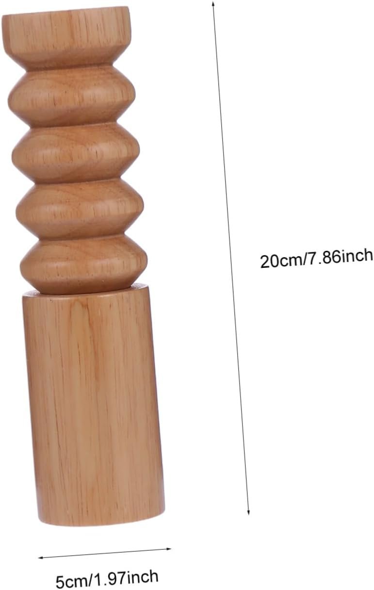 Zerodeko Utensili Manuali Macinapepe Strumento Per Condire Il Bottiglia Di Condimento Utensile Da Cucina Strumento Di Cottura Gadget Da Cucina Filo Abrasore Ricino Frantoio Di Legno