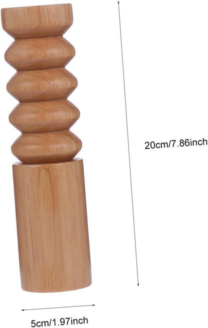 Zerodeko Utensili Manuali Macinapepe Strumento Per Condire Il Bottiglia Di Condimento Utensile Da Cucina Strumento Di Cottura Gadget Da Cucina Filo Abrasore Ricino Frantoio Di Legno
