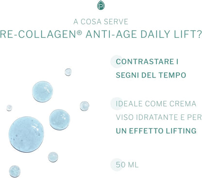 Re-Collagen Anti-Age Daily Lift Face Cream - ABC COMPLEX with Hyaluronic Acid - Anti Aging, Collagen - 50ml