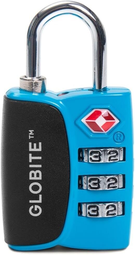 Globite TSA Combination Lock 1pk, Blue