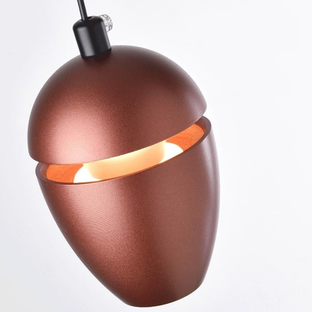 CJLWSLCO Modern Minimalist Bedroom Pendant Light Creative Shape LED Metal Hanging Lamp for Backdrop Living Room Bedside Ambience Chandeliers Showroom Floor Window Cafe Mall Decoration Ceiling Light Fi