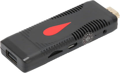 4K HD TV Stick, 2GB RAM + 16GB ROM Portable TV Box Stick for Android 10, HDR Display Smart Television Stick for Business Meetings, Leisure, Entertainment, Family