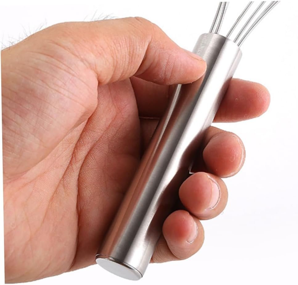 Zerodeko Frullino per Le Uova Utensili da Cucina Frusta Frusta a Mano Frullino per Le Uova in Acciaio Inossidabile per Gadget da Cucina