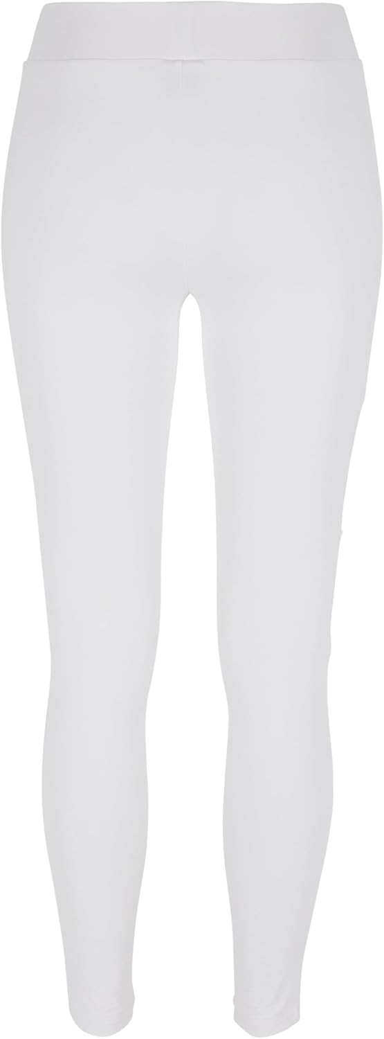 Urban Classics Women's High Waist Stretch Mesh Leggings with Regular Fit and Tapered Leg
