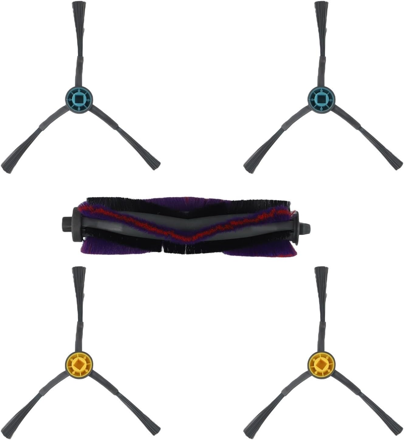 Kit di ricambio per spazzole centrali e laterali per M9/Eureka NERE10s/E10S/For A8 Essential Cleaning Tools