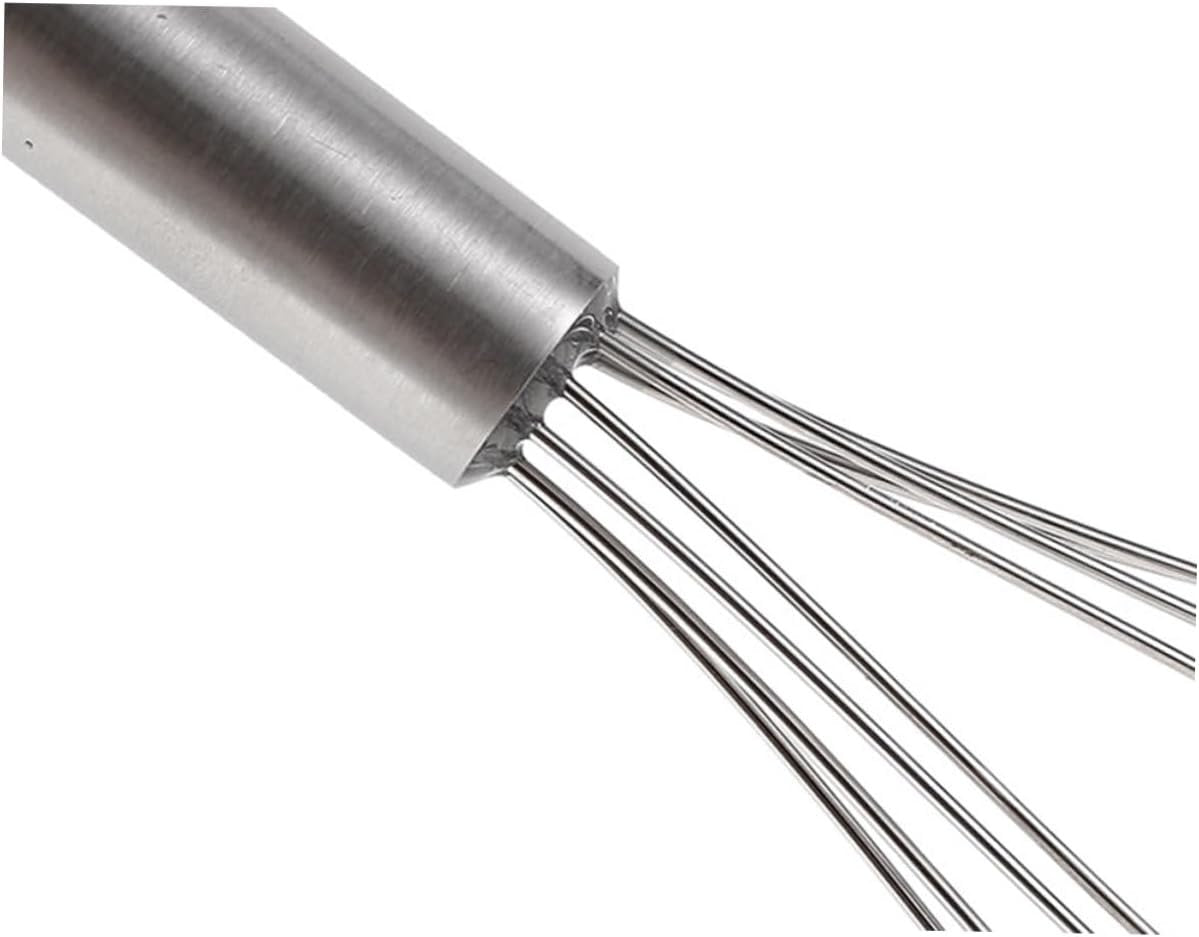 Zerodeko Frullino per Le Uova Utensili da Cucina Frusta Frusta a Mano Frullino per Le Uova in Acciaio Inossidabile per Gadget da Cucina