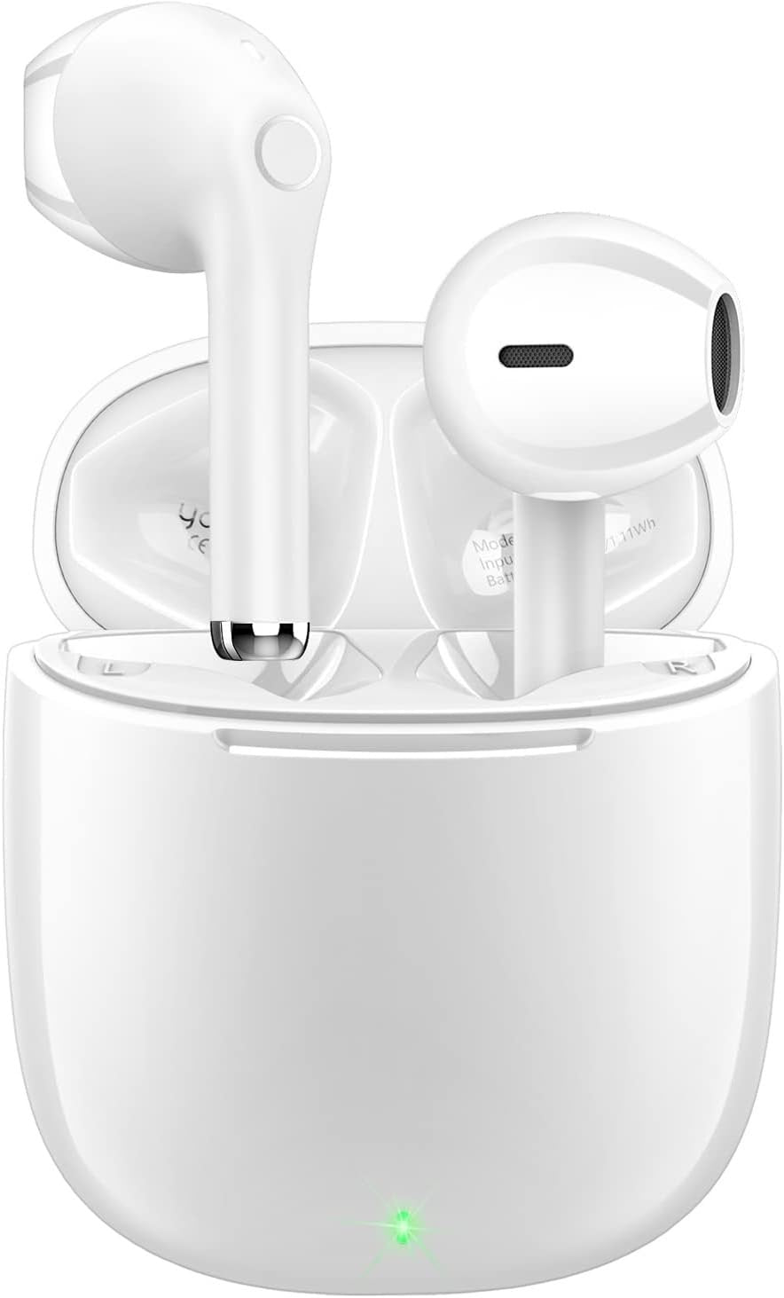 Wireless Earbuds, yobola Bluetooth Earbuds, IPX5 Waterproof Wireless Headphones Touch Control, Bluetooth Headphones 5.1 Built-in Microphone, 25 Hrs with USB-C Charging with Running/Fitness
