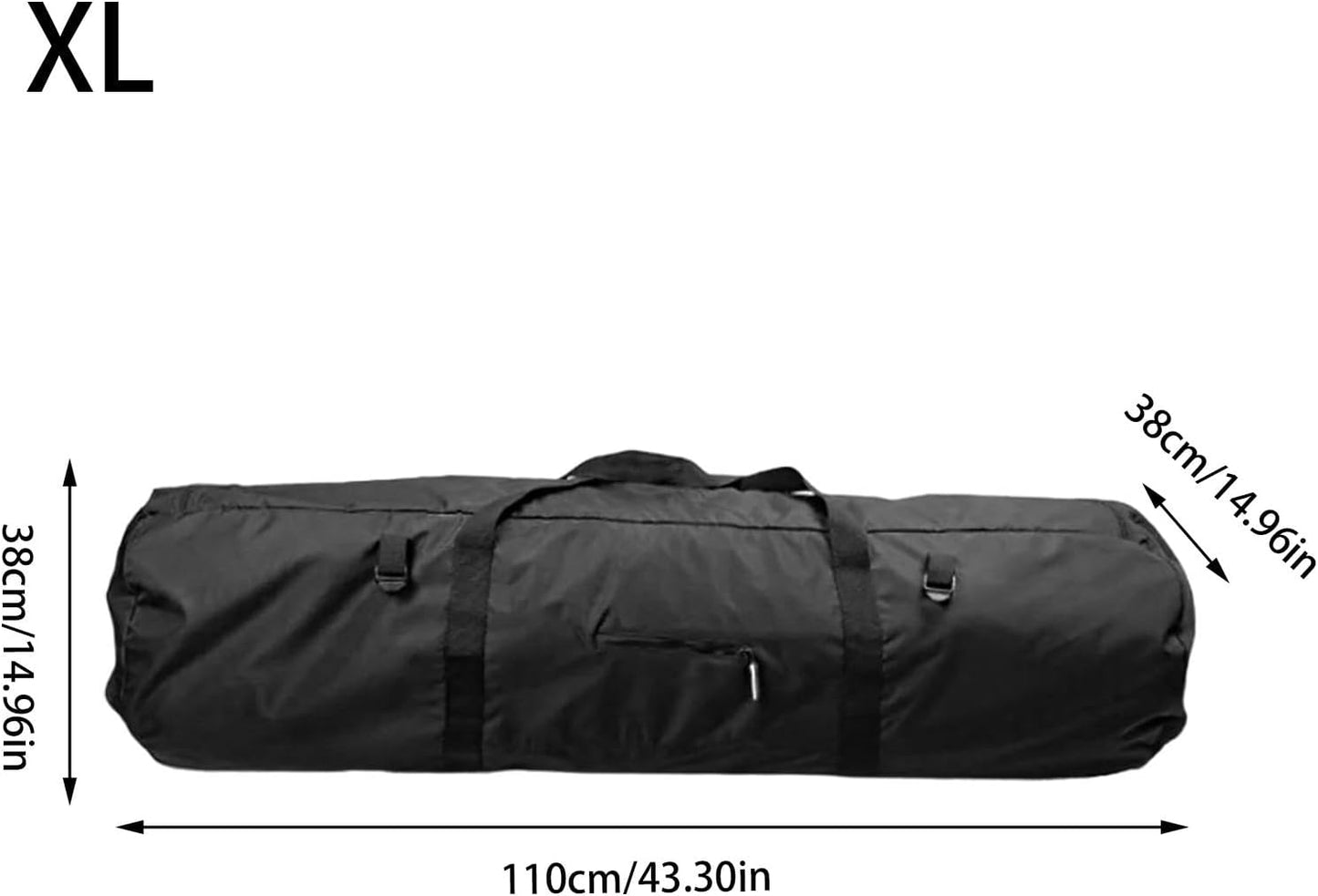 Camping Equipment Bag, Heavy-Duty Tent Bag, Versatile Travel Duffle, Spacious Tent Storage, Outdoor Gear Carrier, Lightweight Folding Bag, Convenient Travel Accessory, Multi-Purpose Duffle Bag, Rugged