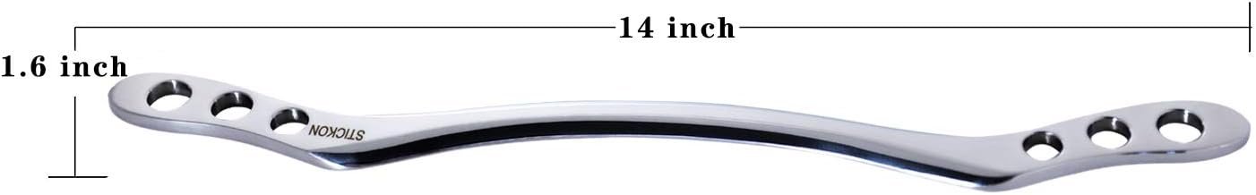 Stainless Steel Gua Sha Scraping Massage Tool myofascial release tools for Soft Tissue Therapy and Reduce Back, Legs, Arms,Neck,Shoulder Muscle Pain (A Long)