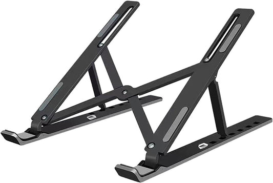 Folding Tablet Stand,Cooling Laptop Bracket | Adjutable Height Muti-Angle Laptop Mount for Laptop, Computer, Tablet