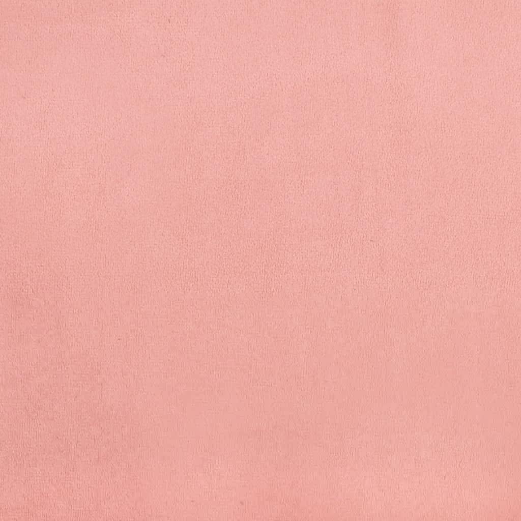Lechnical Giroletto a Molle Rosa 200x200 cm in Velluto,Mobili,Letti e Accessori,Letti e telai per Letti