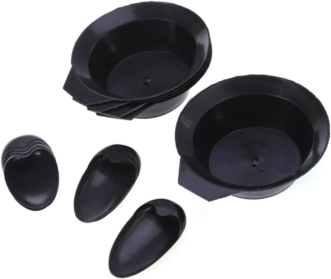 DOITOOL 5 Pz kit per colorare i fai da te Orecchie da coniglio kit parrucchiera kit parrucchiere abito strumenti per la tinta dei cura attrezzo Pennello