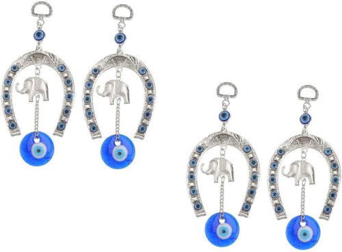 MAGICLULU 2 Set Ornamento Sospeso Da Elefante Occhio Decorazioni Per La Casa Della Statua Dell'elefante Decorazione Di Elefanti Per Interni Arredamento Elefante Per La Casa Resina 2 Pezzi*2