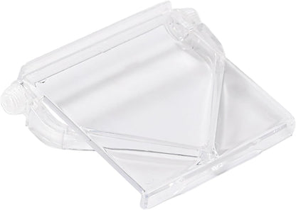 LeoLeozz TV Top Shelf Clear TV Top Storage Bracket for Media Boxes Streamings Devices