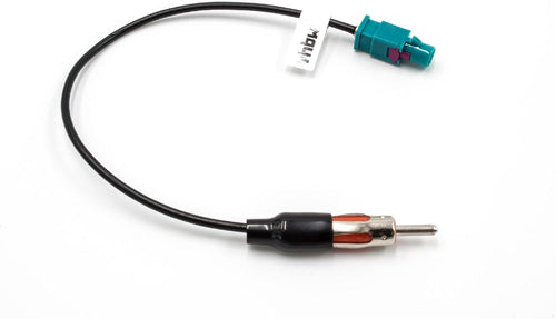 vhbw Car Radio Adaptor Compatible with Renault from 2004 Approx. - Antenna Adaptor Fakra (M) to DIN (M)