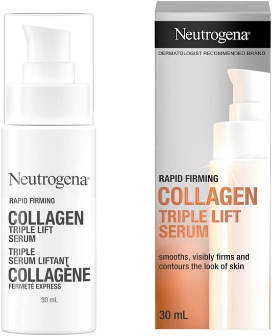 Neutrogena Rapid Firming Collagen Triple Lift Serum - Collagen, Amino Acids, AHP - 30mL