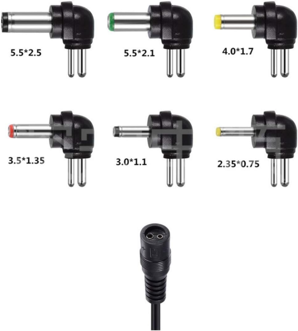 JZK Universal Charger 12W 3V / 4.5V / 5V / 6V / 7.5V / 9V / 12V Power Supply Adapter for Home Electronics Speakers Radio Smartphones Security Cameras