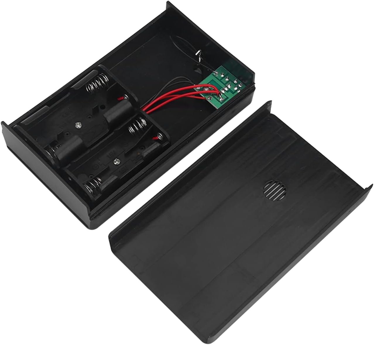 Solar Panel Charger AA AAA Battery Portable Lightweight Solar Battery Charger for Outdoor Travel Black 115x68x26mm