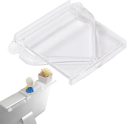 TV Top Shelf - Adjustable Monitor Top Mounting Bracket,Router Bracket for Streaming Devices, Cable Box, Router and Home Decor