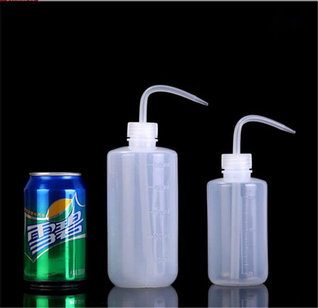 Lightweight Plant Watering Bottle Reusable Plastic Squeeze Bottle Curved Nozzle Watering Bottle for Garden Plants Feeding Plant 1Pcs 500Ml New Released