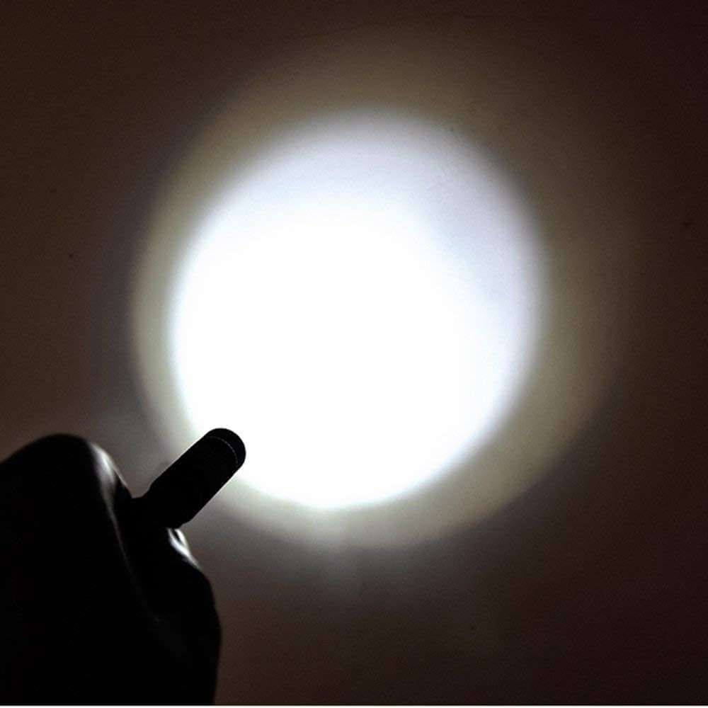 POCKETMAN LED Penlight Flashlight Tactical Torch Small Flashlight Pocket-Size Pen Flashlight with Clip for Lighting (5 Pack)