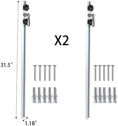 Wall Anchor, Door Anchor for Resistance Bands, Heavy Duty Door Fastening, Anchor for Resistance Bands, Physio Exercises, Home Gym