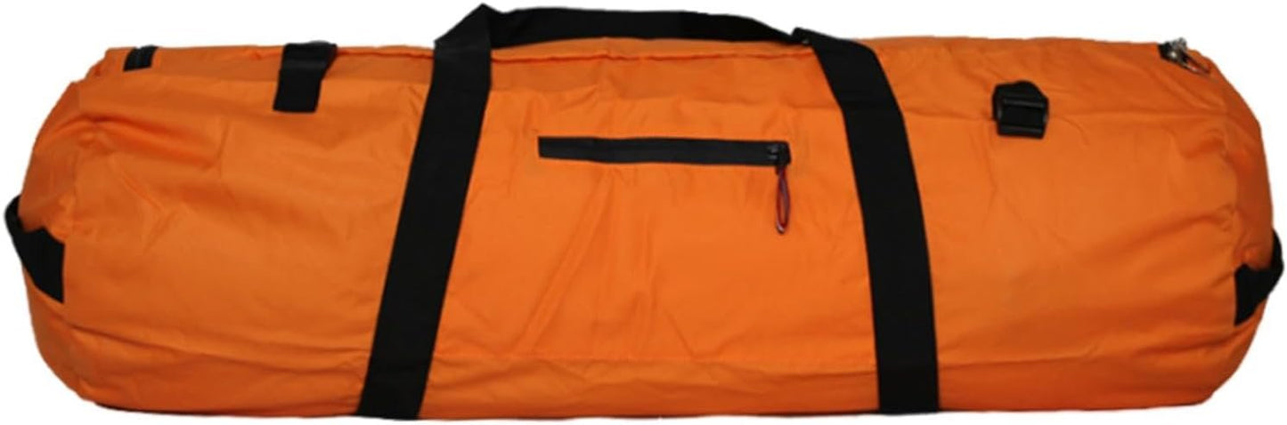 Zippered Duffel Bag for Travel, Waterproof Travel Tent Bag, Double Handle Zippered Portable for Camping Bags Backpacks and Outdoor Bags