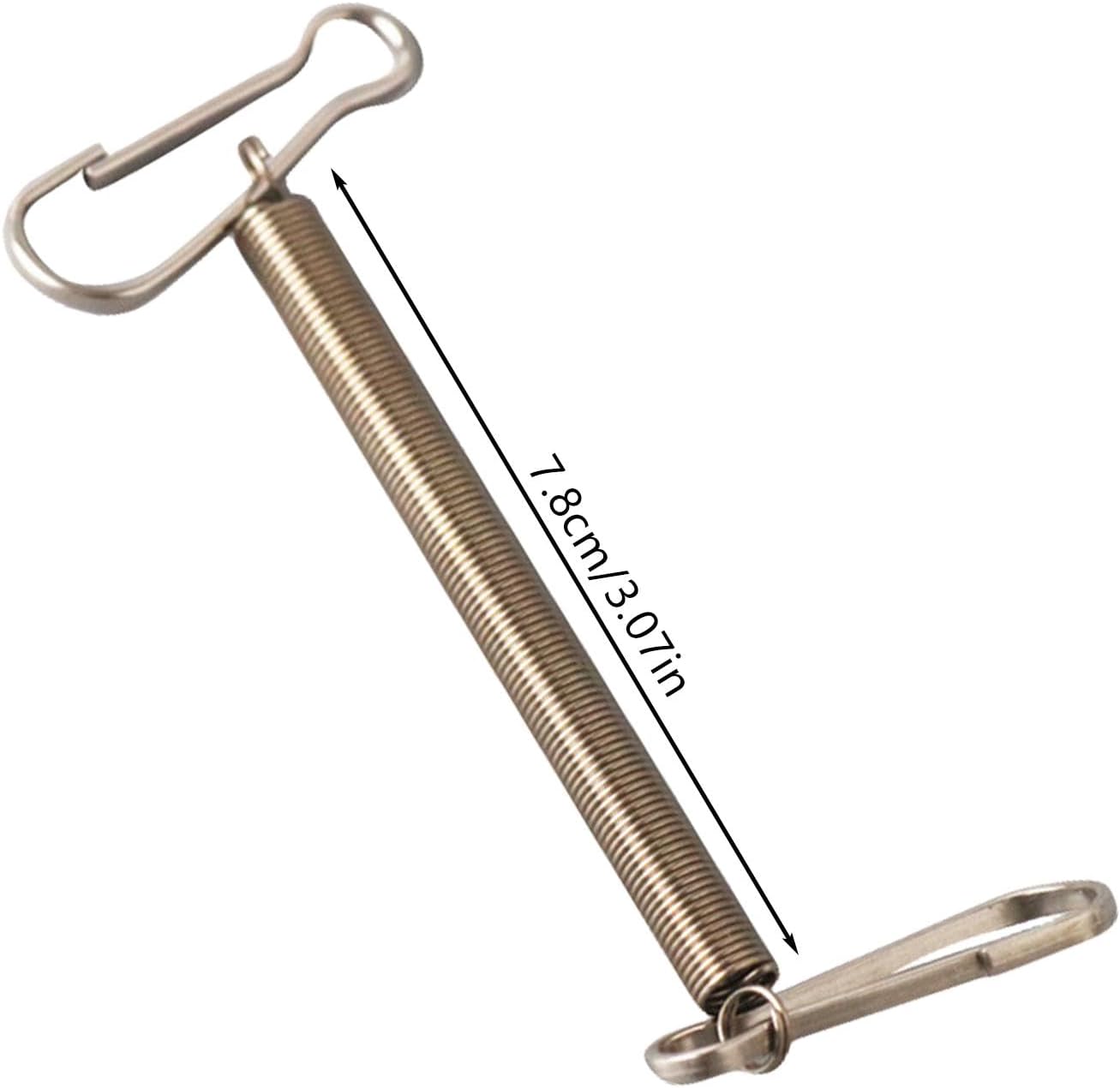 Water Bottle Spring Clip | Replacement Springs With 2 Clips | Stainless Steel Spring Fastening Water, Drinking Bottle for Hamster Water Bottle Spring Clip Feeding and Watering Supplies