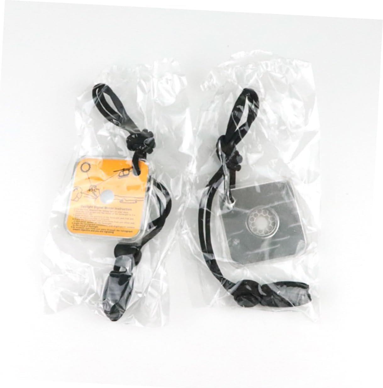 BESPORTBLE Emergency Mirror Light Backing Camping Outdoor Retroreflector Outdoor Accessories Signal Mirror