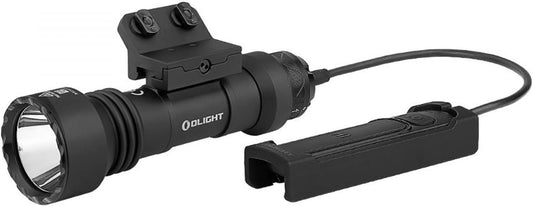 OLIGHT Javelot Tac M 1000 Lumens Rechargeable Tactical Flashlight, Rail Mounted Light with 600 Meters Long Distance, MLOK Flashlight with Removable Slide Rail Mount and Remote (Black)