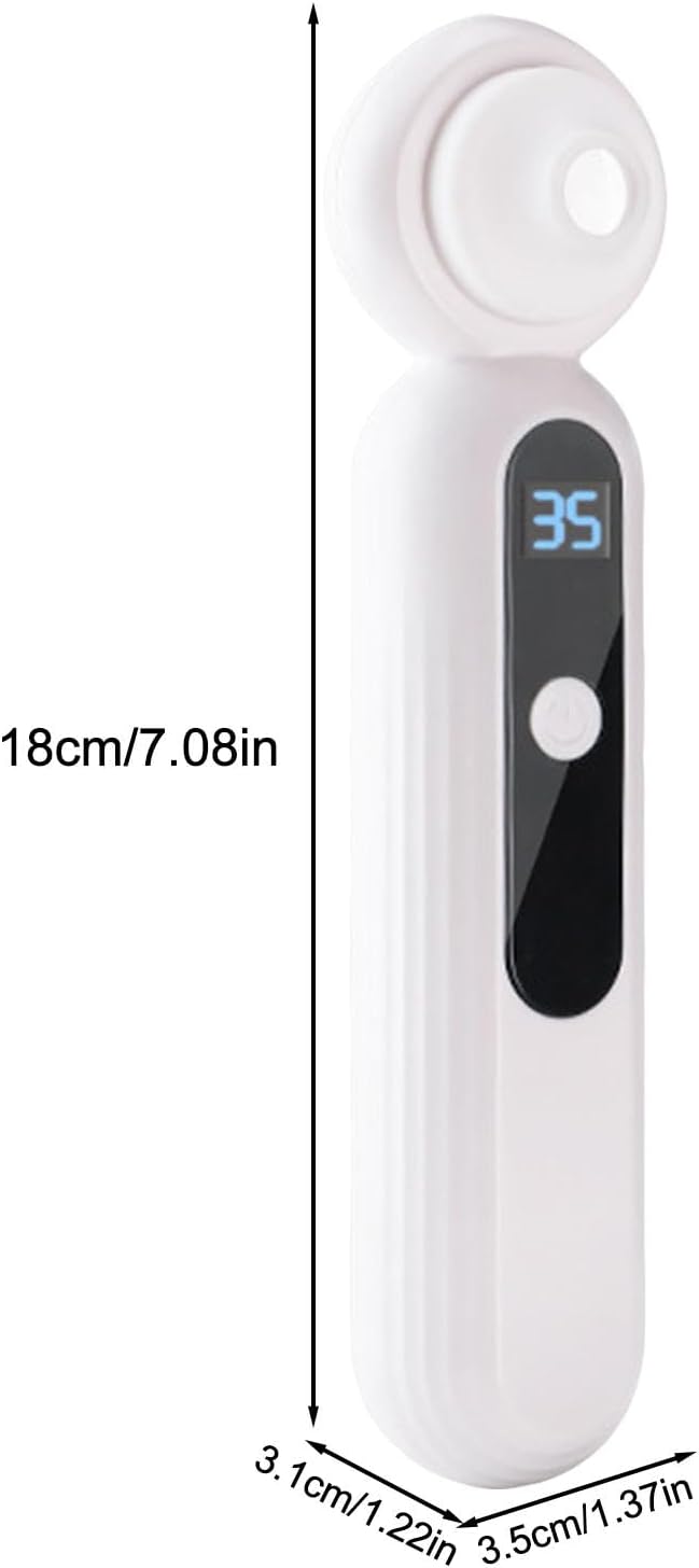 Face Pore Cleaner, Pore Vacuum, Deep Cleansing Tool, Adjustable Suction Levels, Whitehead Extractor Tool With 3 Suction Heads, Skin Care Tools For Face Deep Cleansing