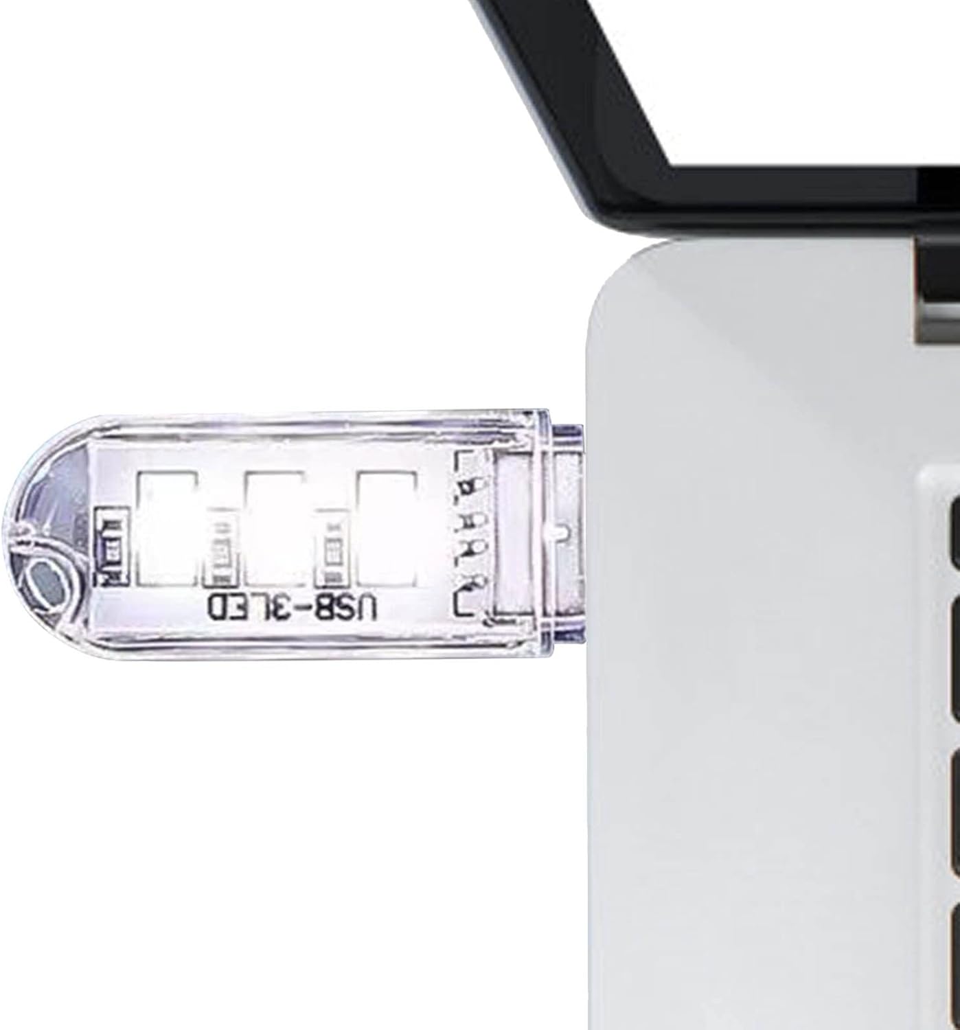 USB Light Bulb, Plug in LED Lamp Car Ambience Light, USE Lights Bulb for Bathroom Car Nursery Kitchen Toilet Pochy