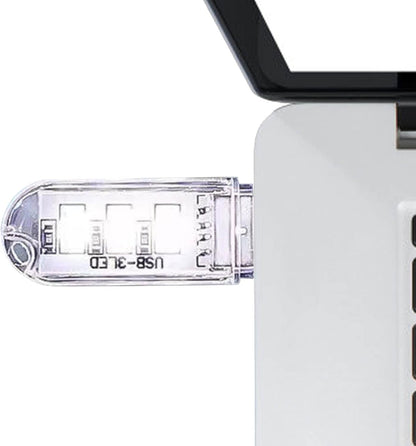 USB Light Bulb, Plug in LED Lamp Car Ambience Light, USE Lights Bulb for Bathroom Car Nursery Kitchen Toilet Pochy