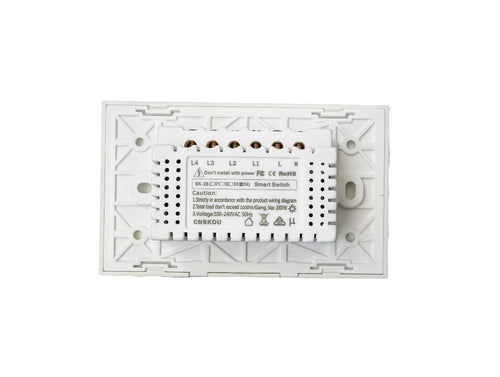 Australian Certified Premium Smart Zigbee (White, 3 Gang)