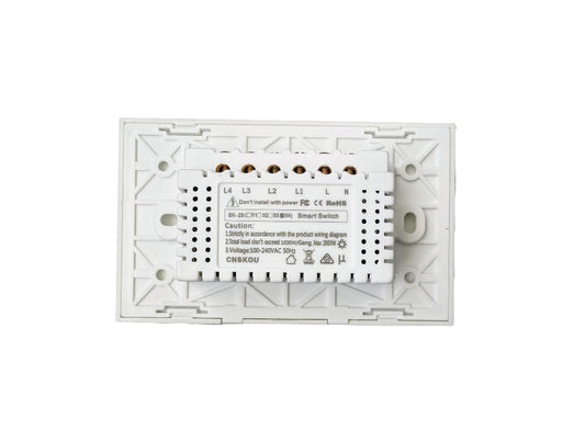Australian Certified Premium Smart Zigbee (White, 3 Gang)
