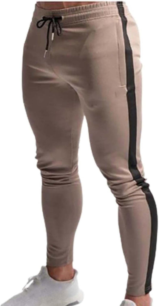 Sport da uomo All'aperto Alpinismo Pantaloni da Lavoro Pantaloni Sportivi da uomo Pantaloni Casual Uomo Tinta unita Versatile Corsa Allenamento Fitness Pantaloni Tech Pantaloni, cachi, XXL