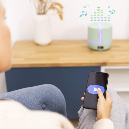 Cecotec PureAroma 550 Connected Sky Aroma Diffuser 500 ml Capacity, LED Display, Speaker, Bluetooth Control, App, 12-Hour Timer, 3 Operating Modes, 30 m² Cover