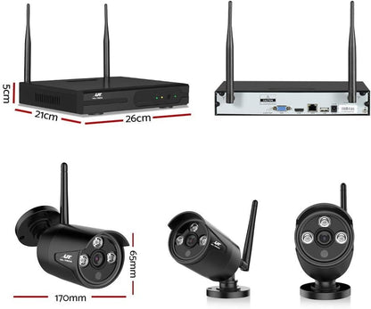 UL-TECH Wireless Camera Security, 8Ch 1080P Wi-Fi Video Surveillance System